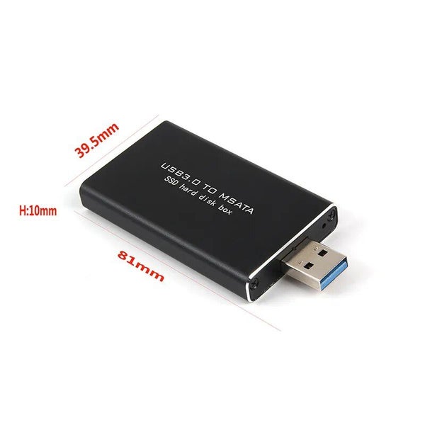 MSATA to USB 5Gbps USB 3.0 to mSATA SSD Enclosure USB3.0 to mSATA Case Ha CHK12N Carousel 2