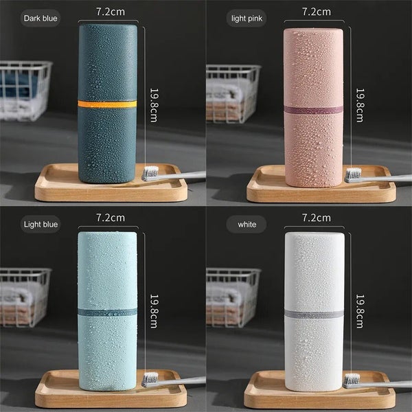Portable Toothbrush Toothpaste Holder Box Outdoor Travel Camping Storage CHK12N Carousel 27