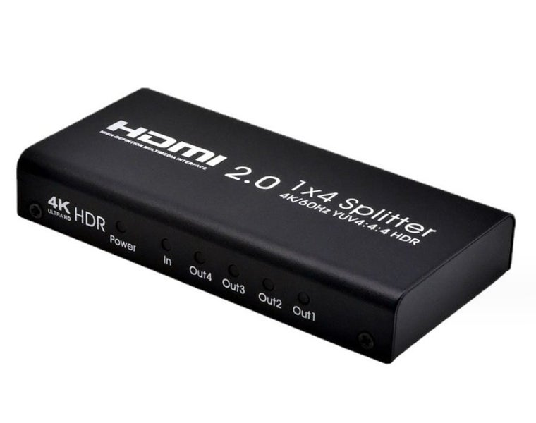 4 Port HDMI 4K Hub Multi Splitter For 3D HDTV 1080P Carousel 1
