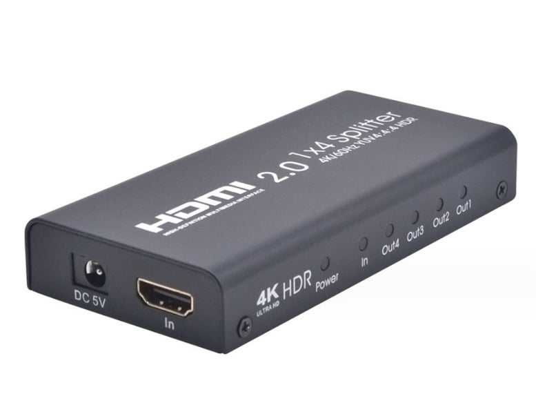 4 Port HDMI 4K Hub Multi Splitter For 3D HDTV 1080P Carousel 4
