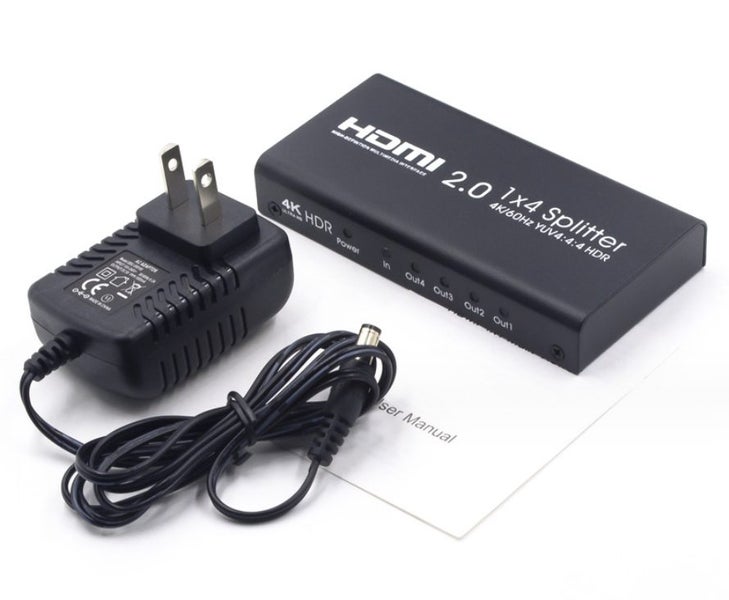 4 Port HDMI 4K Hub Multi Splitter For 3D HDTV 1080P Carousel 2