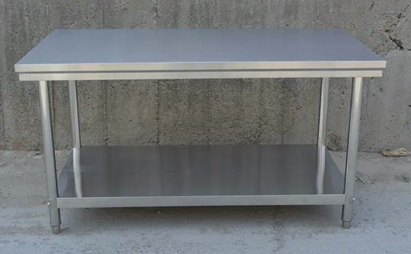 STAINLESS STEEL BENCH 180CM Carousel 1