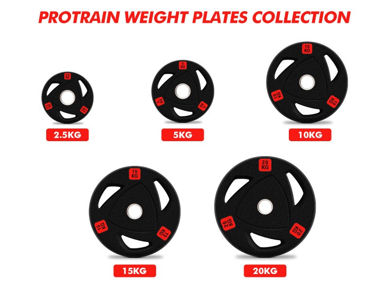 Rubber Weight Plate 15KG x 2 Carousel 2