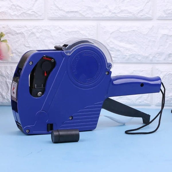 MX-5500 EOS 8 Digits Price Tag Gun Labeler Labeller Label Paper + 2 Ink R CHK12N Carousel 6