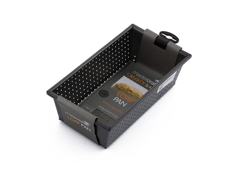 Perforated Loaf Baking Pan with Holes Heavy Duty Non Stick MASTERCRAFT Carousel 2