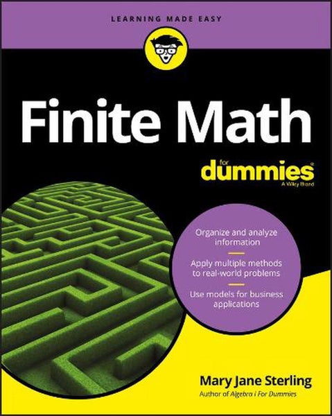 Finite Math For Dummies by Mary Jane Sterling - Paperback Carousel 1
