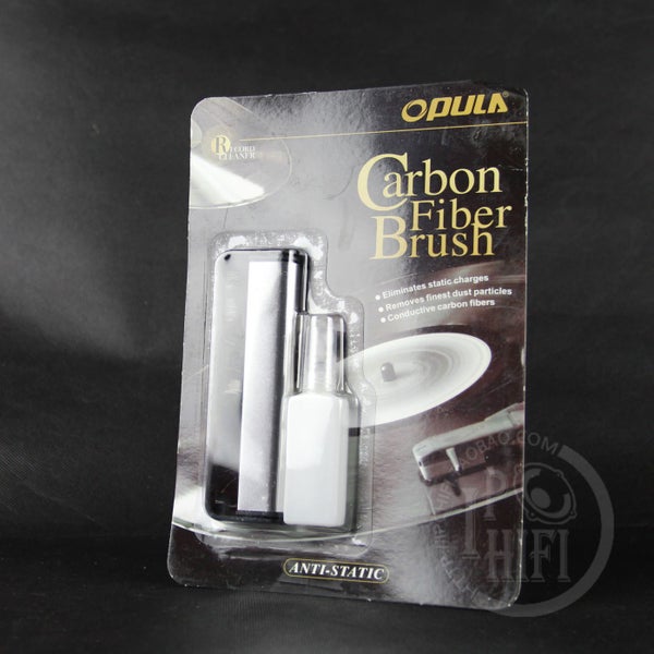 LP Record Cleaner Anti Static Velvet Clean Brush Carbon Fiber (EP006) Carousel 1