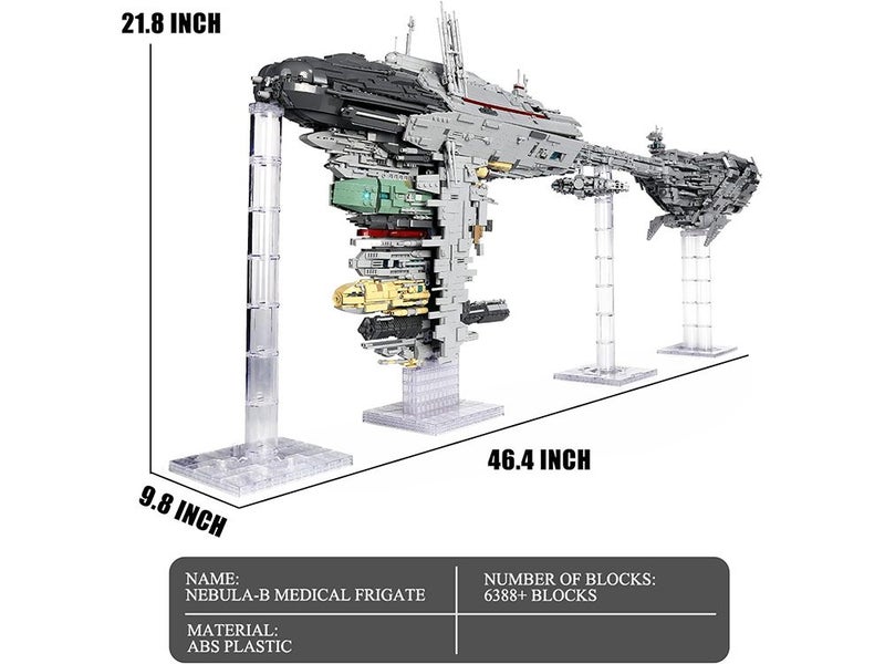 Nebulon-B Frigate Starship Model Building Kits, Star Plan UCS Building for Adult Carousel 7