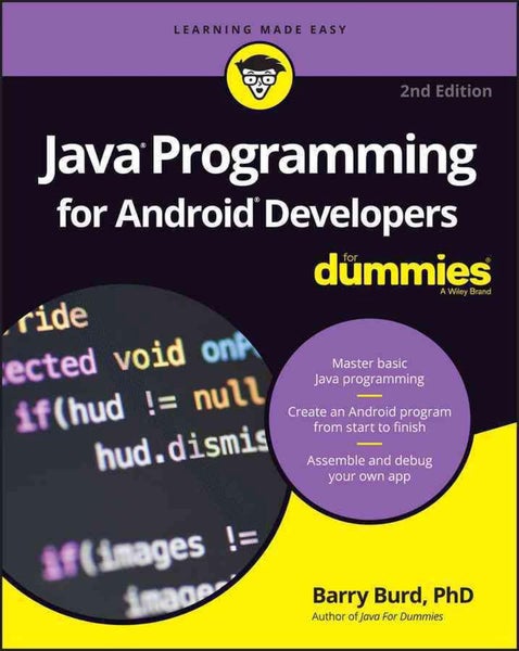 Java Programming For Android Developers For Dummies by Barry Burd - Paperback Carousel 1