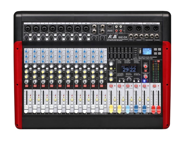 ICM G12-DX 12 Channel DSP/USB Interfaces Professional Mixer (MX20) Carousel 1