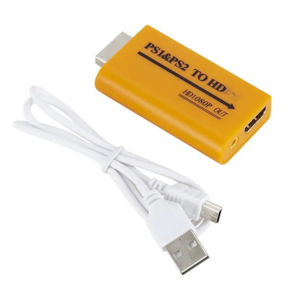 For PS1/PS2 to HDMI-compatible Adapter Converter Up to1080p Output For Mo CHK12N Carousel 2