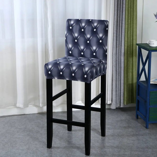 Stretch Bar Stool Cover Counter Stool Pub Chair Slipcover for Dining Room CHK12N Carousel 1