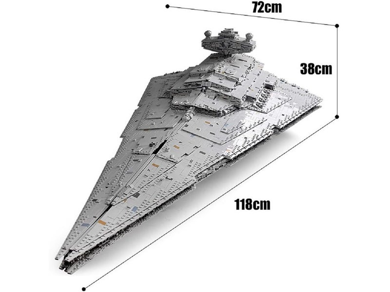 Star Plan Imperial Star Destroyer Monarch UCS Fighters Building Blocks Toy Gift Carousel 2