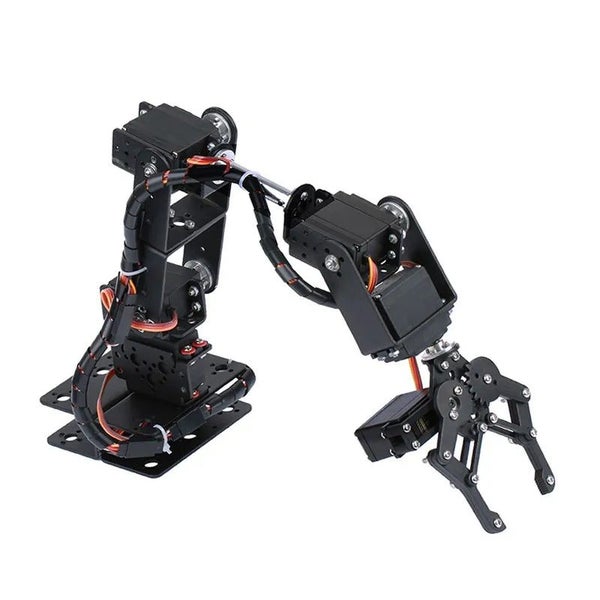 360 Degrees 6 DOF Robot Metal Alloy Mechanical Arm Claw Kit MG996R for Ar CHK12N Carousel 2