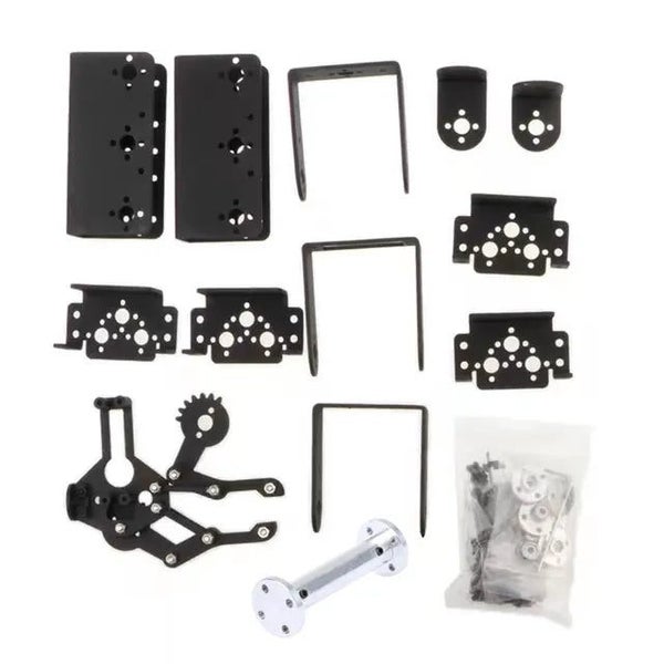 360 Degrees 6 DOF Robot Metal Alloy Mechanical Arm Claw Kit MG996R for Ar CHK12N Carousel 1