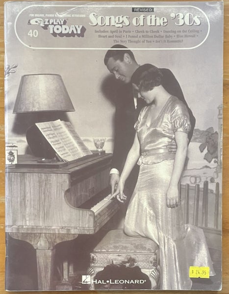 EZ-Play Today 40 Songs of the 30s Carousel 1