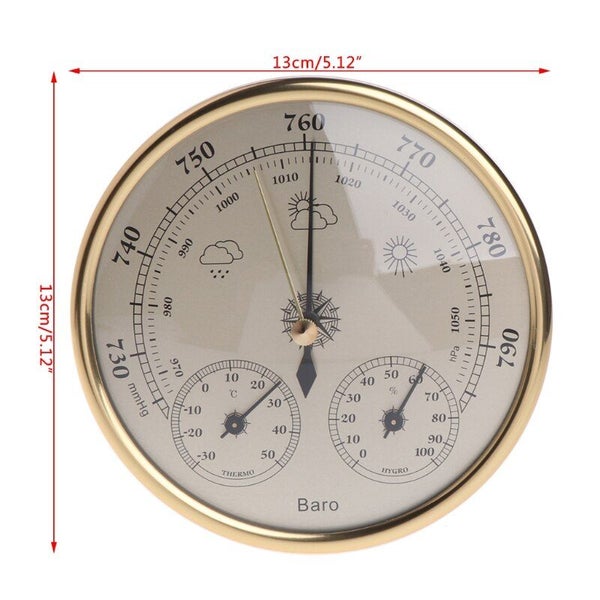 Multifunctional Temperature Humidity Pressure Barometer For Hanging CHK12N Carousel 2