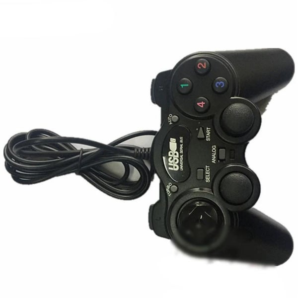 Wired Gamepad Joystick USB2.0 Shock Joypad Gamepads Game Controller For P CHK12N Carousel 2