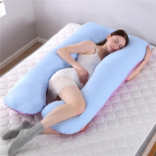 25 Sleeping Support Pillow For Pregnant Women Body 100% Cotton Rabbit Pr CHK12N Carousel 1