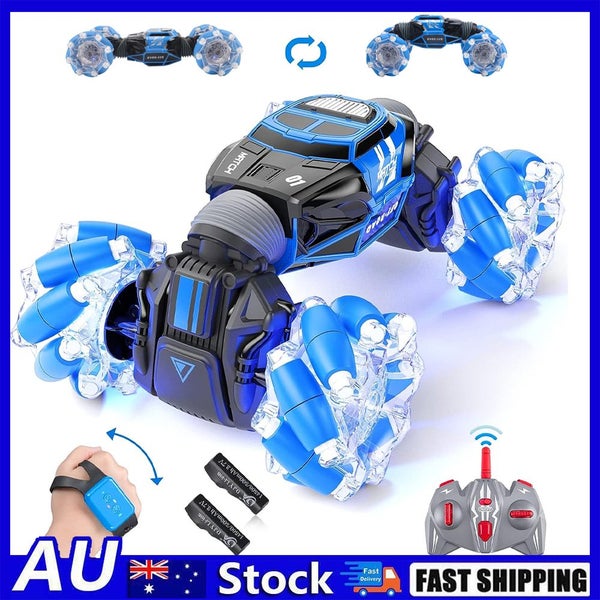 Remote Control Off-Road Gesture Sensing 4WD Double Sided Flip RC Stunt Car AU Carousel 1