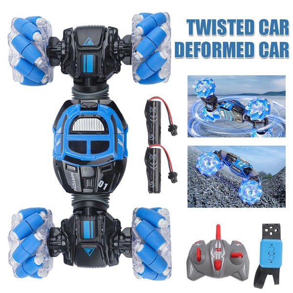 Remote Control Off-Road Gesture Sensing 4WD Double Sided Flip RC Stunt Car AU Carousel 2
