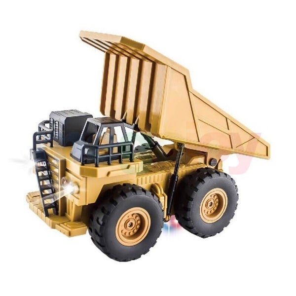 Remote Control RC Construction Dump Excavator Bulldozer Truck with LED Lighting Carousel 2