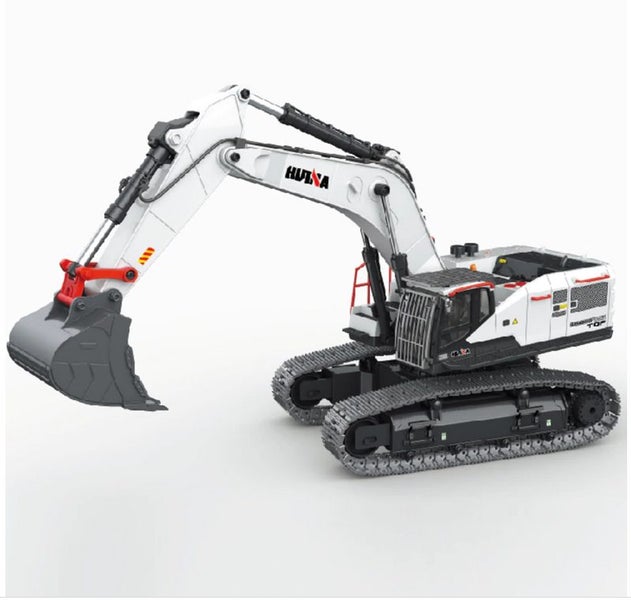 Huina 1594 1:14 2.4Ghz Metal 22CH RC Truck Remote Excavator Truck Remote Control Carousel 1