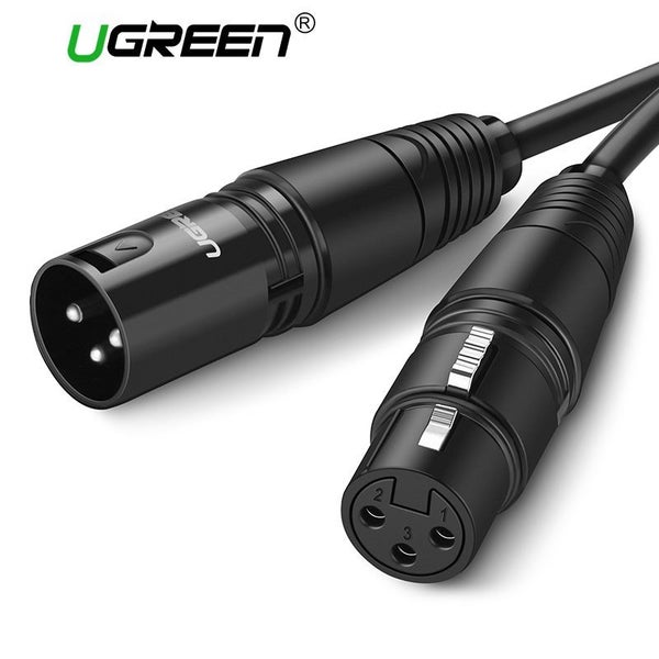 Karaoke Microphone Sound Cannon Cable Plug for Audio Mixer Amplifiers XLR Cord Carousel 1