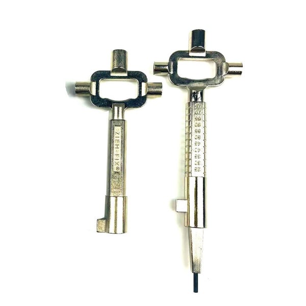 2pcs Multitools, Building Keys and Locksmith Lock Keys, Measuring Tools f CHK12N Carousel 1