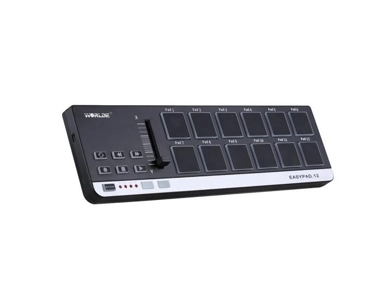 High Quality EasyPad.12 Portable Mini USB 12 Drum Pad MIDI Controller Hot Sale Carousel 1