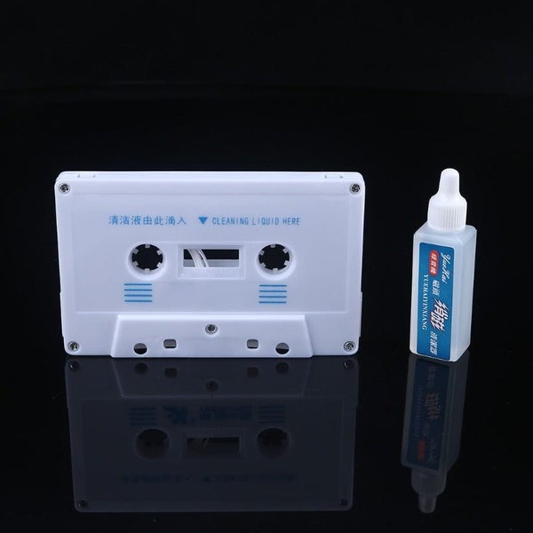 Audio Cassette Tape Head Cleaner & Demagnetizer for Car, Home and Portabl CHK12N Carousel 1