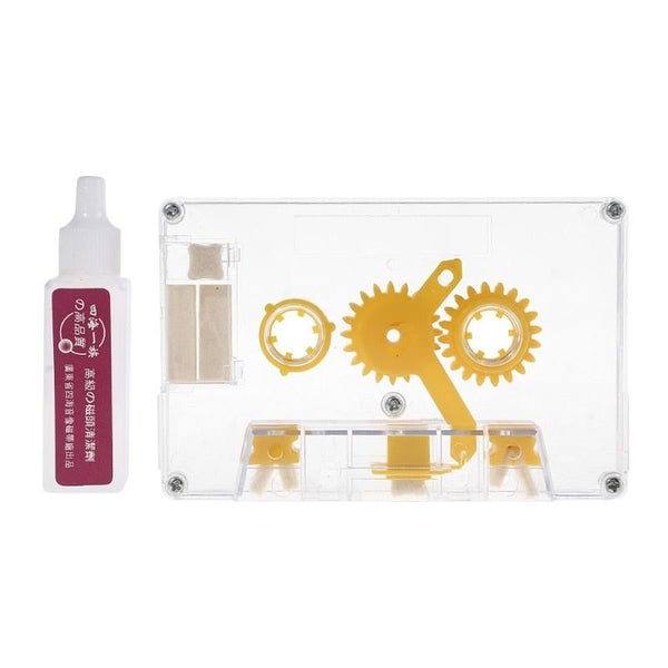 Cassette Head Demagnetizer Cleaner Kit Washing Fluid Used for audio Deck CHK12N Carousel 2