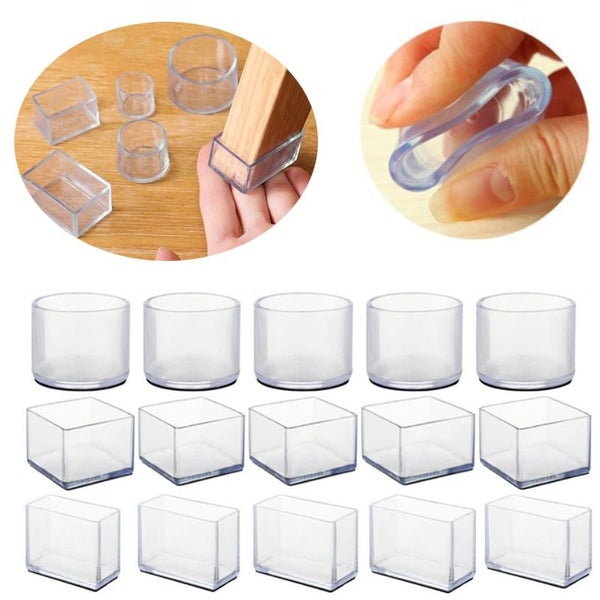 8pcs Chair Leg Caps Rubber Feet Protector Pads Furniture Table Covers Soc CHK12N Carousel 2
