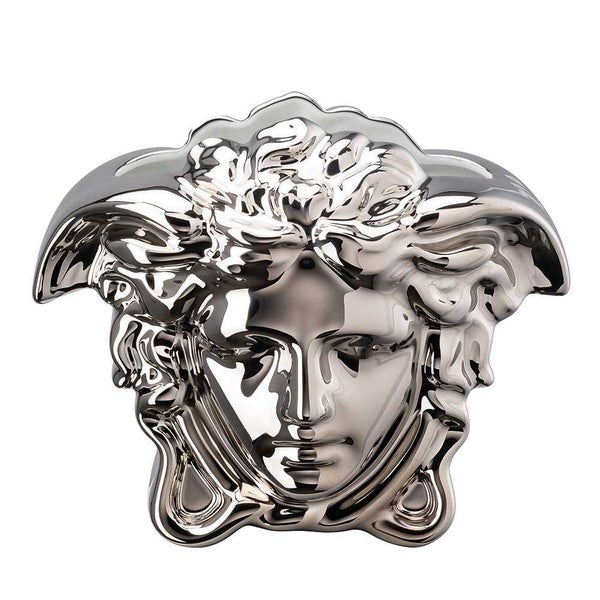 Versace Medusa Grande Vase Silver 15cm Carousel 1
