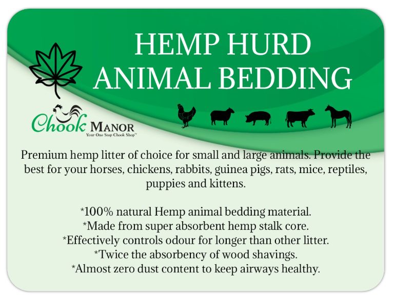 Industrial Hemp Hurd Animal Bedding 170L Carousel 2