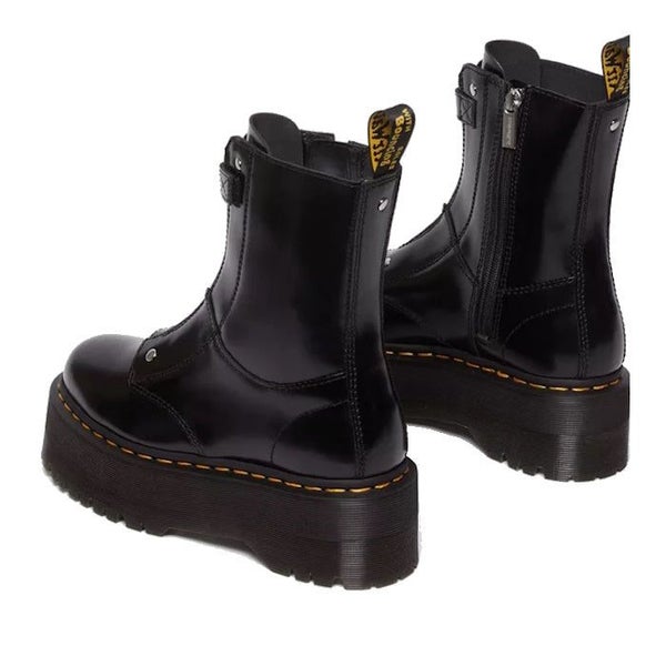 Dr Martens Jetta Hi Max Buttero Leather Platform Boots Black CLEARANCE LAST ONE Carousel 3