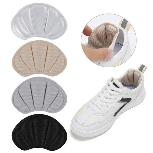 NEW 1 Pair Reusable Adhesive Heel Guards Liners Insoles Patch Heel Pads Carousel 1