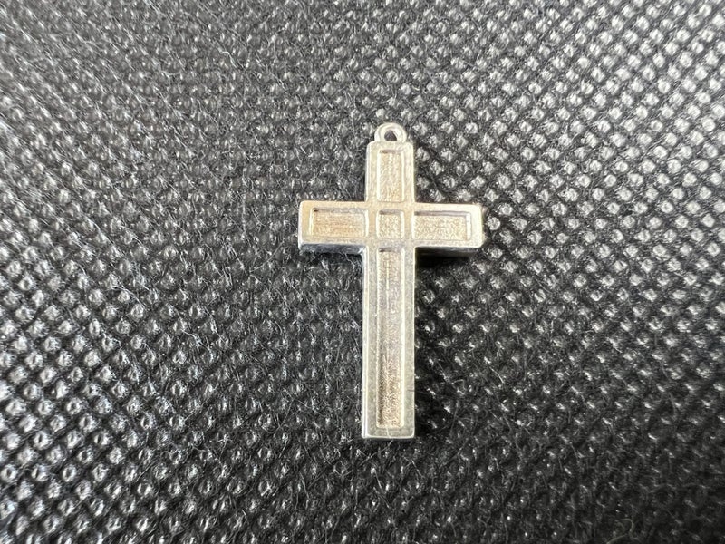 Vintage Sterling Silver Cross Pendant By NZ Jeweler J. Russell Murphy - Lot Y315 Carousel 1