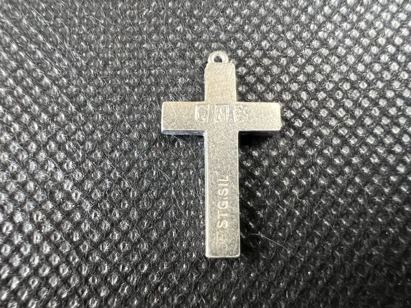 Vintage Sterling Silver Cross Pendant By NZ Jeweler J. Russell Murphy - Lot Y315 Carousel 2
