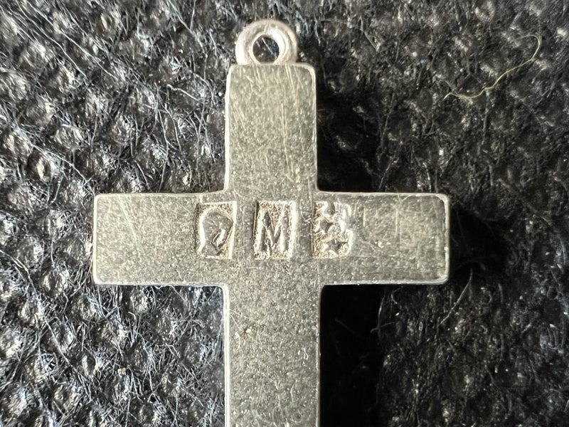 Vintage Sterling Silver Cross Pendant By NZ Jeweler J. Russell Murphy - Lot Y315 Carousel 3