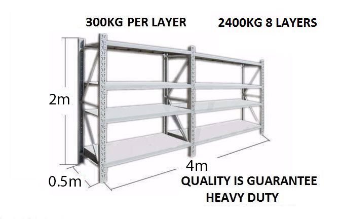 Storage Racking Garage Racking Container shelving 4 Meter628638590942741117