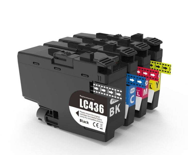 Compatible Brother LC436 Ink Cartridge Full set Carousel 1