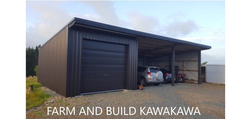 3 Bay Lean-To Kitset Pole Shed Carousel 1