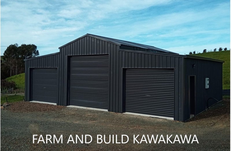 American Barn Kitset Pole Shed 11.5m x 9.5m Carousel 1