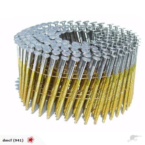 Coil Nails Galv Ring Shank 65mm 6000 pack Carousel 1