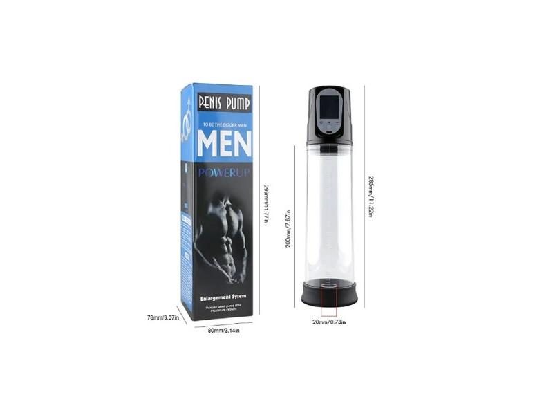 LED Penis Enlarger Pump Powerful USB Automatic Rechargeable Penis Pump Device Carousel 2