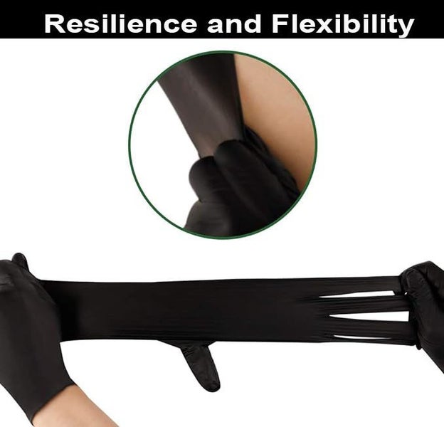 Nitrile Disposable Gloves Pack of 100 Medium Carousel 8