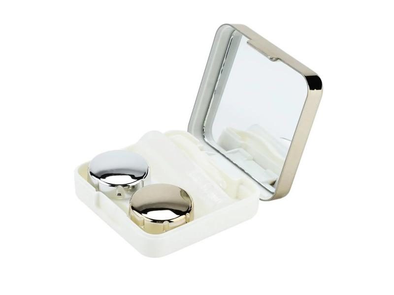 Makeup Mirror Case Set For Contact Lenses Eye Lashes Carousel 1