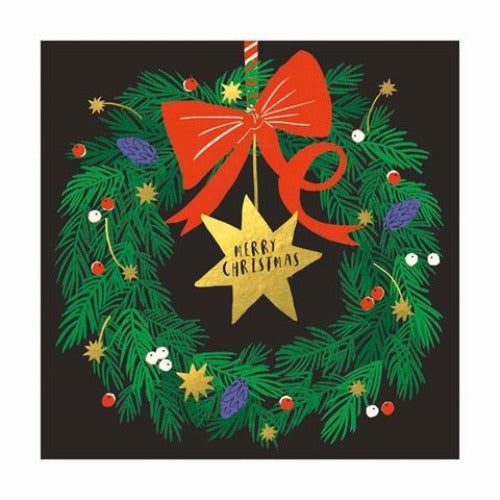Christmas Card - Festive Wreath Carousel 1