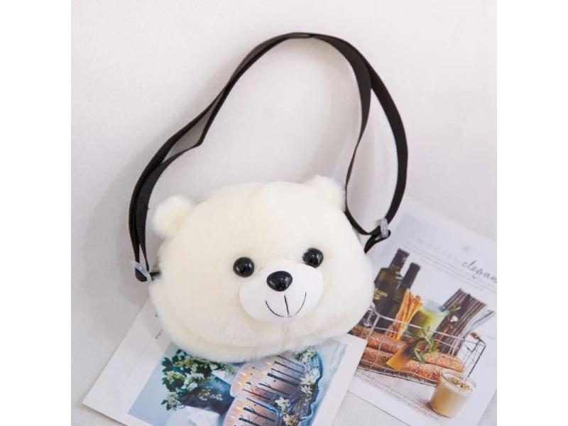 Cute Plush Teddy Bear Backpack Kawaii Bear Backpack Stuffed Bear Toy Children Carousel 1